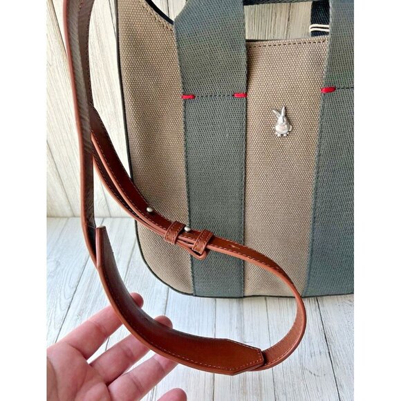 NWT ED Ellen DeGeneres Laurl Crossbody Handbag PARSLEY GREEN Purse New - Picture 4 of 12